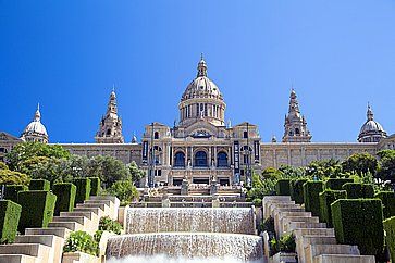 Museo Nazionale d'Arte della Catalogna - MNAC a Barcellona.
